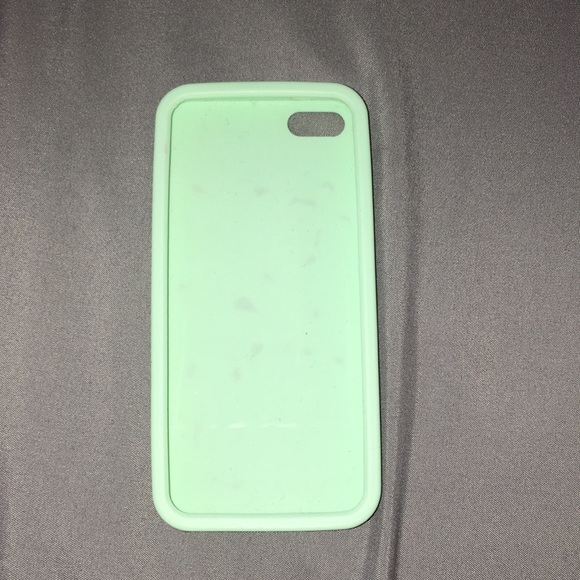 Mint green iPhone 5/5s/se case - Picture 2 of 4